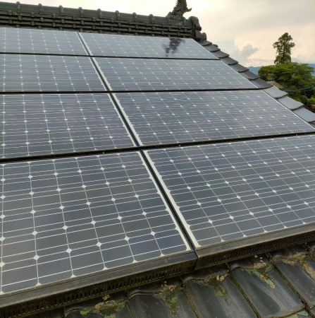 ソーラーパネル　撤去したい